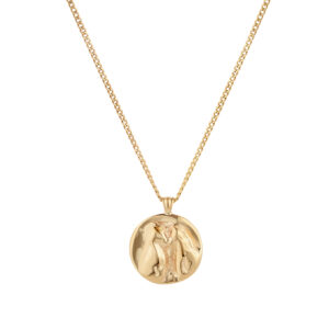 Royal Gold Medallion Necklace